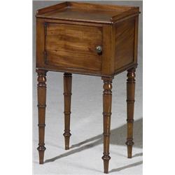 Regency Mahogany Bedside Commode, Circa 1815, Some repairs to applied beaded edging., Heigh...