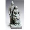 Image 1 : Bronze Group of Three Generations, 20th Century, Verdigris patina., Height: 13-1/2 in (34.3...