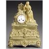 Image 1 : Louis Philippe Ormolu Figural Clock, Bazelaire, Paris, Circa 1840, Having a two train movemen...