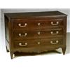 Image 1 : Continental Neoclassical Dark Stained Walnut Commode, Probably Italian, Circa 1800, Brasses r...