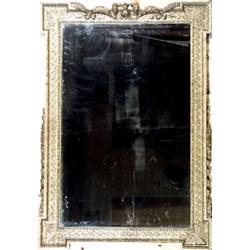 Continental Neoclassical Style Giltwood Mirror, Circa 1900, Some losses., 100-1/4 x 70-1/2...