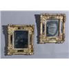 Image 1 : Pair of Louis XV Giltwood Small Mirrors, One, mid-18th century; the other an early 20th century...