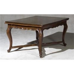 Louis XV Style Cherry Refectory Table, First Half 20th Century, Some imperfections and abrasi...