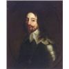 Image 1 : British School, 17th Century, Portrait of a Nobleman Wearing a Pearl Earring, Unsigned, Oil...