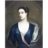 Image 1 : British School, 18th Century, Portrait of a Woman in a Blue Dress, Unsigned; also with Aiken...