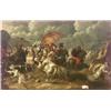 Image 1 : Italian School, 17th Century, Battle of the Crusaders and Saracens, Unsigned, Oil on canvas...