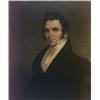 Image 1 : American School, Circa 1825, Portrait of Dr. Charles Lukens, Unsigned, Oil on canvas mounte...