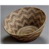 Image 1 : Southwest Coiled Basketry Bowl, Probably Pima, Late 19th-Early 20th Century, The flared sides...