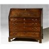 Image 1 : Federal Mahogany Slant-Front Desk, Massachusetts, Circa 1775, The slant-front lid opening to...
