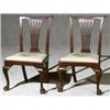 Image 1 : Assembled Set of Four Chippendale Walnut Side Chairs, The First Pair, Maryland, Circa 1760-1780...