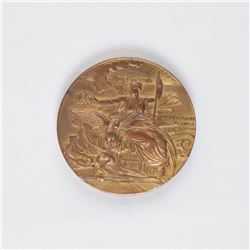 Athens 1896 Summer Olympics Gilt Bronze Participation Medal