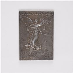 Paris 1900 Summer Olympics Silver Winner’s Medal ‘Concours De Sapeurs–Pompiers’