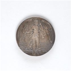 London 1908 Summer Olympics Judge’s Silvered Bronze Participation Medal