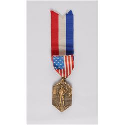 Paris 1924 Summer Olympics NYC Celebration Badge