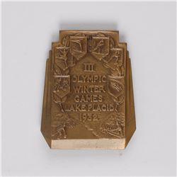 Lake Placid 1932 Winter Olympics Bronze Participation Medal
