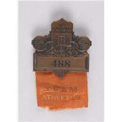 Los Angeles 1932 Summer Olympics Team Athletics Badge