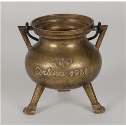 Cortina 1956 Winter Olympics Gold Medal Winner’s Cauldron