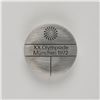 Image 1 : Munich 1972 Summer Olympics Steel Participation Medal