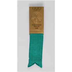 Moscow 1980 Summer Olympics IOC Participation Badge