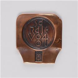 Sarajevo 1984 Winter Olympics Medium Bronze Participation Medal