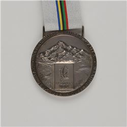 Albertville 1992 Winter Olympics ‘Demonstration Sports’ Silver Winner’s Medal