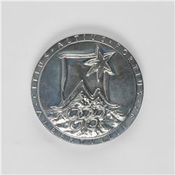 Albertville 1992 Winter Olympics Chrome Participation Medal