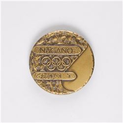 Nagano 1998 Winter Olympics Bronze Participation Medal
