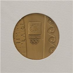 Athens 2004 Summer Olympics Bronze Participation Medal