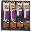 Image 1 : Olympics 1996-2016 Set of (8) Czech Delegation Badges