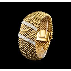 Omega 14KT Yellow Gold Diamond Case Cover Ladies Watch