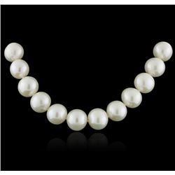 14KT White Gold Pearl Necklace