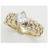 Image 3 : 1.50 ctw Diamond Ring - 14KT Yellow Gold