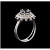 Image 4 : 2.61 ctw Black Diamond Ring - 14KT White Gold