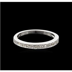 0.10 ctw Diamond Ring - 14KT White Gold