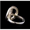 Image 3 : Classic Sterling Silver Peace Ring