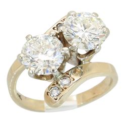 3.00 ctw Diamond Ring - 14KT Yellow Gold