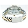 Image 9 : Rolex Two-Tone Blue String Diamond VVS DateJust Men's Watch