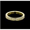 Image 2 : 0.37 ctw Diamond Ring - 18KT Yellow Gold