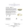 Image 4 : 2.00 ctw Emerald and Diamond Bangle Bracelet - 14KT Yellow Gold