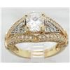 Image 4 : 2.25 ctw Diamond Ring - 14KT Yellow Gold