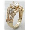 Image 9 : 2.25 ctw Diamond Ring - 14KT Yellow Gold