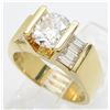 Image 1 : 2.01 ctw Diamond Ring - 18KT Yellow Gold