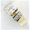 Image 5 : 1.30 ctw Diamond Ring - 14KT Yellow Gold