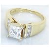 Image 9 : 1.30 ctw Diamond Ring - 14KT Yellow Gold