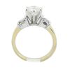 Image 8 : 1.30 ctw Leo Certified Diamond Ring- 14KT Yellow and White Gold
