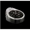 Image 3 : EGL Cert 4.62 ctw Diamond Ring - 18KT White Gold