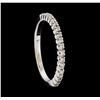 Image 4 : 0.33 ctw Diamond Ring - 14KT White Gold