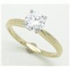 Image 6 : GIA Cert 0.71 ctw Diamond Ring - 14KT Yellow Gold