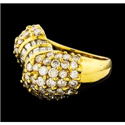 2.82 ctw Diamond Ring - 18KT Yellow Gold