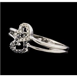 0.15 ctw Diamond Ring - 14KT White Gold